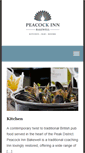 Mobile Screenshot of peacockbakewell.com